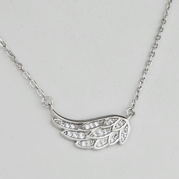 Guardian Angel Necklace, 925 Sterling Silver Charmed Aroma Angel Collec… - Picture 3 of 5